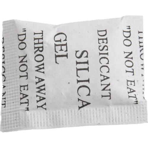 50 Pieces Silica Desiccant Drying Humidity Absorber Sachets Bags