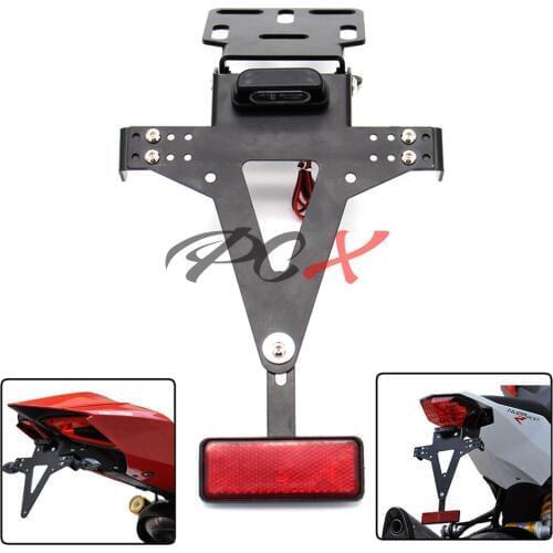 For Honda CRF 250 FMX 650 Tail Tidy Fender Eliminator License Plate Holder LED Light Motorcycle Accessories