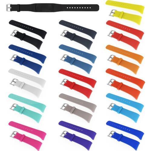 Essidi Silicone Bracelet Wrist Strap For Samsung Gear Fit 2 Pro R365 Smart Watch Band Clasp For Samsung Gear Fit 2 R360 Correa
