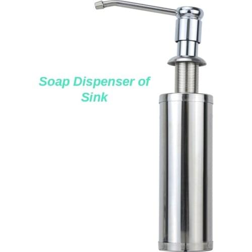 Sink detergent press bottle washing basin press bottle pot dishwashing washing soap dispenser kitchen sink