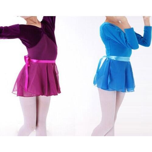New Girls Ballet Tutu Skirt Dance Wrap Scarf Skirt Dance Costume