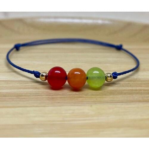 Carnelian Bracelets for Women Gold Plated Beads Crystal Natural Stones Accessories Handmade Love Summer Jewelry Gift Wholesale