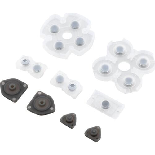 Replacement Conductive Pad Soft Rubber for Playstation 4 for Sony PS4 Dualshock Controller Piece 0.01kg Metal+silicone BSIDE