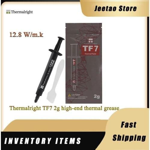 Thermalright TF7 2g high-end thermal grease 12.8 W/m.k non-conductive and high heat transfer CPU GPU cooler maintains long life