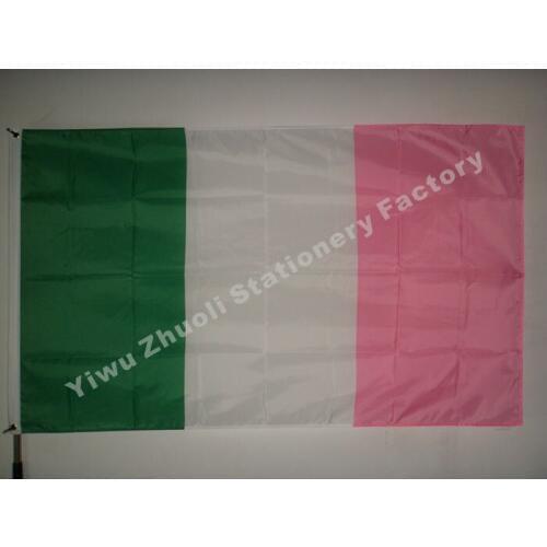 Canada Newfoundland Tricolour Flag 150X90cm (3x5FT) 120g 100D Polyester Double Stitched High Quality Banner Ensign Free Shipping