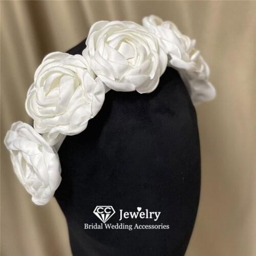 CC Women Hairbands Wedding Accessories Engagement Hair Ornaments Bridal Headdress Romantic Crown Princess Headpiece Party M233