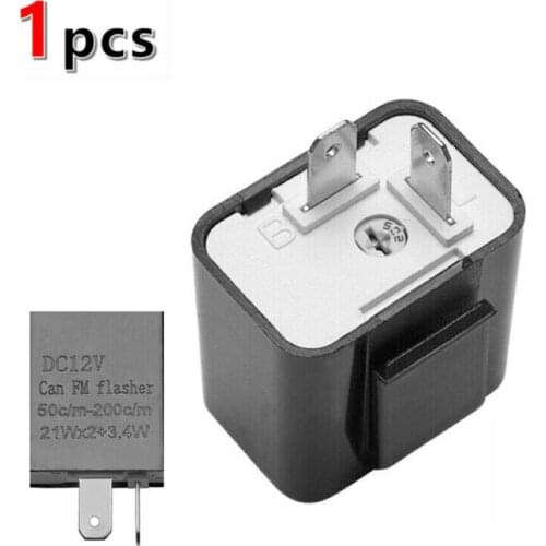 2-Pin Relay Motorcycle LED Indicator LED Flasher Relay 12V 42W Durable