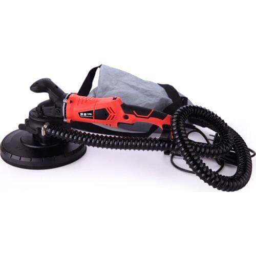 220V Portable No Dead Angles Self-Suction Wall Grinder Woodworking Polishing/Sandpaper Machine Short Handle Putty Machine