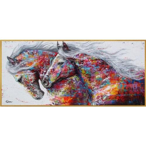 DIY diamond embroidery Abstract Size Horse Poster Prints Animal Wall Pictures for Living Room Home Decor diamond embroidery