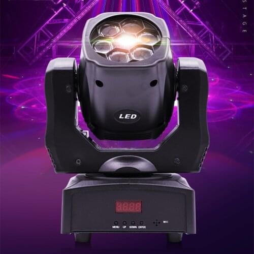Goed Effect Party Licht Dj Led Disco Laser 6 Bee Eye Rgbw 4 In 1 10W Beam Moving Head licht Met Groene Laser