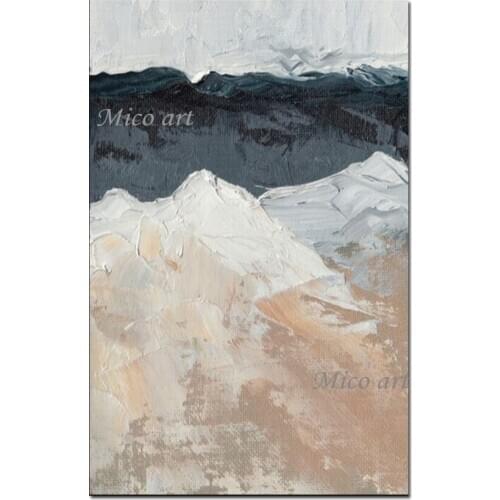 Heavy Thick Acrylic Canvas Art Modern Abstract Wall Hangings Oil Painting Decorative Paintings Texture Wall Art High Quality