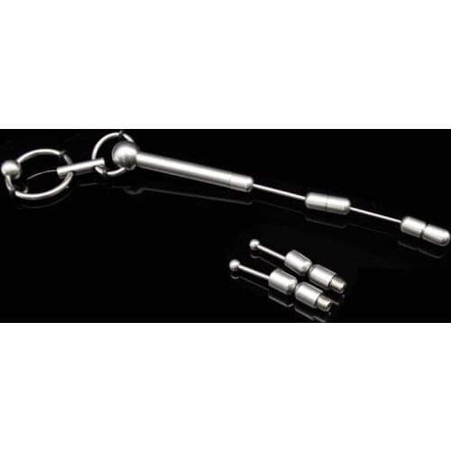 Stainless Steel Catheter Sound Urethral Dilator Adjustable Horese Eye Stimulation Penis Plug Sounding Sex Toys for Men BDSM A248