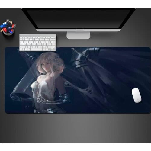 Super Bloody Mousepad Ghost Dao Girl Non-skid Washable Mouse Pad Personalized PC Gaming Computer Keyboard Mouse Mats To Gamer