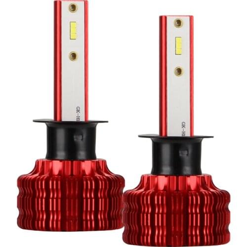 Car Headlight Bulbs H4 H7 H8/H11 HB3/9005 80mil Big Chip 6000k LED Lamps CSP CHIP 110W With Temperature Control X6500 K For Auto