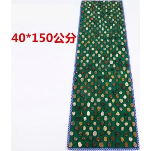 Natural Rain Stone Cobblestone Foot Massage Cushion Plantar Massager Pedicure Carpet Pad Finger Road Plate Multi-color Option