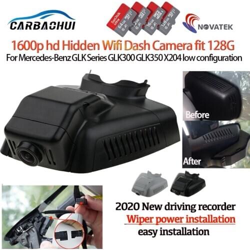 New ! Plug and play Car DVR Video Recorder Dash Cam Camera For Mercedes Benz GLK Series GLK300 GLK350 X204 ( low configuration )