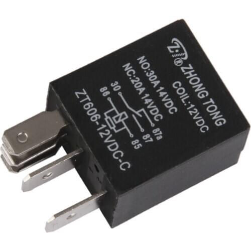 General Purpose 20A/30A AMP SPDT Relay ZT606-12V-C-R, Preformance Automotive Replacement Parts