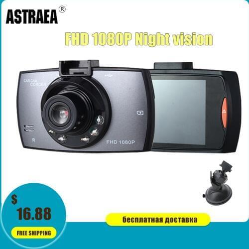 Astraea Original Car Cam 1080P FHD 2.7 Inch Screen Dash Camera Driving Recorder Vehicle Registrator Automobile Recorder