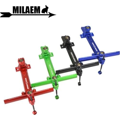 Archery Recurve Bow Sight T Shape Shooting Sight Adjustable Bowsight with 0.059" Optical Fiber Pin Shooting Accessories