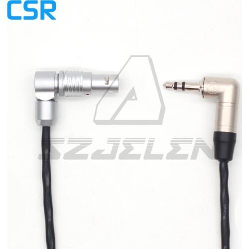 Right angle rotatable plug 5 pin to3.5 for ARRI ALEXA mini ,mini LF,XT sound devices 664 Tentacle Sync Timecode cable