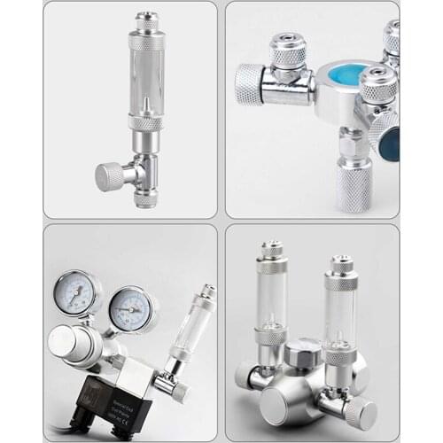 High Quality Needle Valve Regulator CO2 Special Tube For Aquarium Fish Tank CO2 System Carbon Dioxide Fine-Tuning