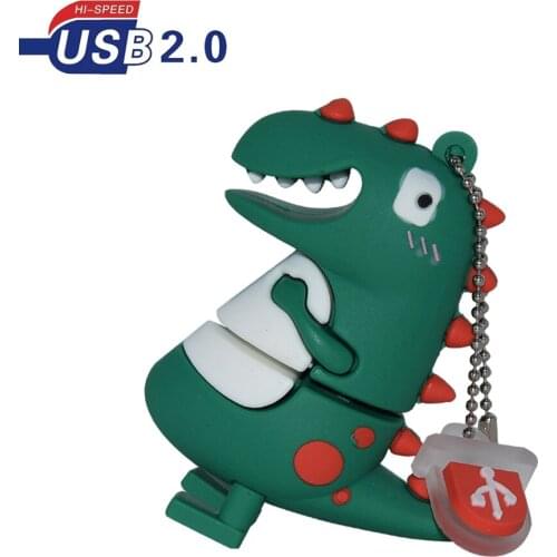 USB Flash Pen Drive Cartoon Animals Usb flash drive 64gb 32gb16gb 8gb 4gb Cute cartoon usb 2.0 stick pen drive 128gb flash drive