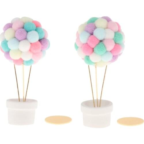 Balloon Car Interior Console Decor Shaking Head Toys Desktop Adornment Gift