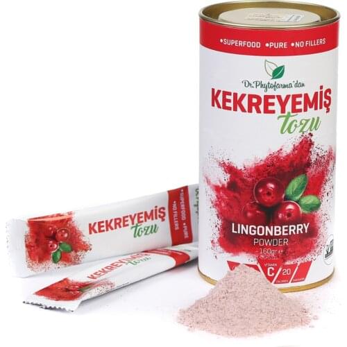 High quality Kekreyemiş Tozu (lıngon Berry Powder) Free Shipping 1-4 Box