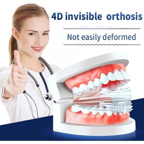 Dental Orthodontic Braces Invisible 3 Stages Tooth Appliance Aligners Trays Teeth Straightener Retainer Alignment Trainer Mouth