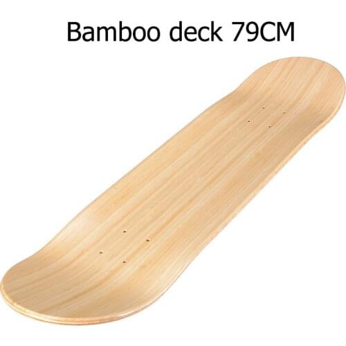 1 Piece Bamboo Double Tilt Concave Deck 79CM 7-Tier Maple Bamboo Deck Strong Stunt Skateboard DIY Board Parts Supply Free Post