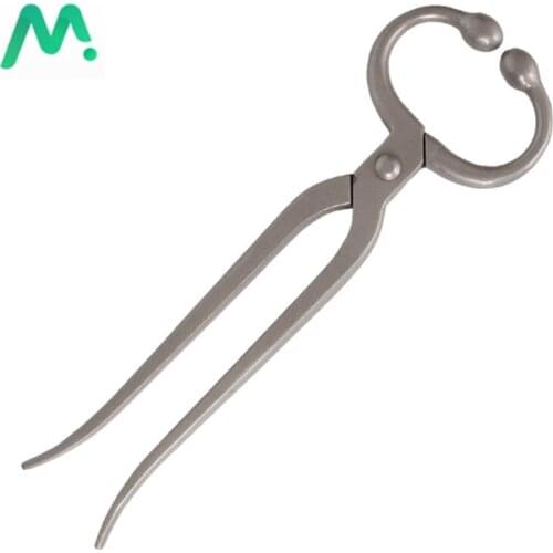 1Pc Stainless Steel Cow Nose Plier Plastic Bull Nose Ring Install Plier Cattle Traction Ring Bovine Clamp Farm Equipmemt