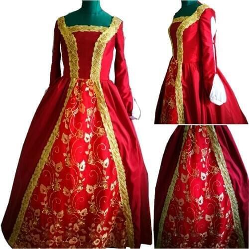 2021 new Victorian Gothic/Civil War Southern Belle Ball Gown Dress Halloween Theater Movie dresses D-187