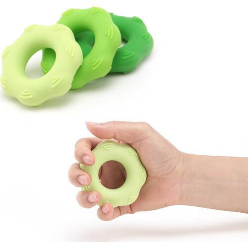 30-50lb Anti-slip Hand Gripper Grip Silicone Ring Hand Resistance Finger Exercise Forearm Wrist Training Carpal Expander