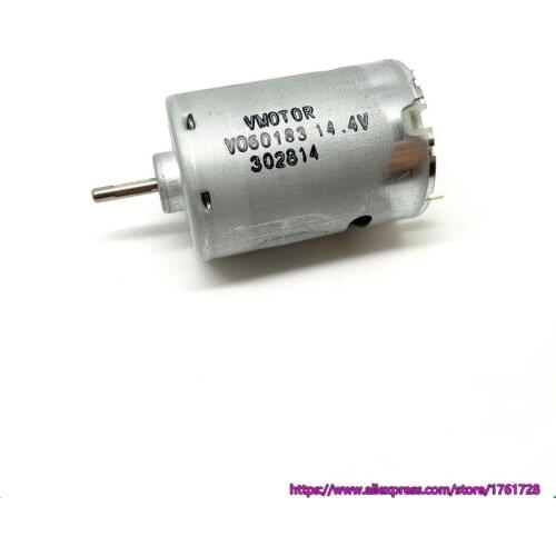 Brand new JOHNSON 35.8*50mm 545 DC motor 14.4V 25500rpm high speed carbon brush motor with coolnig fan