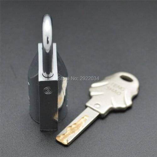 RayLock top safe disc key system key alike chrome plated padlock small size