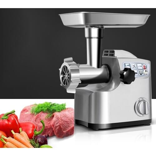 Household Meat Grinder Automatic Electric Sausage Stuffing Machine Multi functional High-power Meat Stuffing Machine
