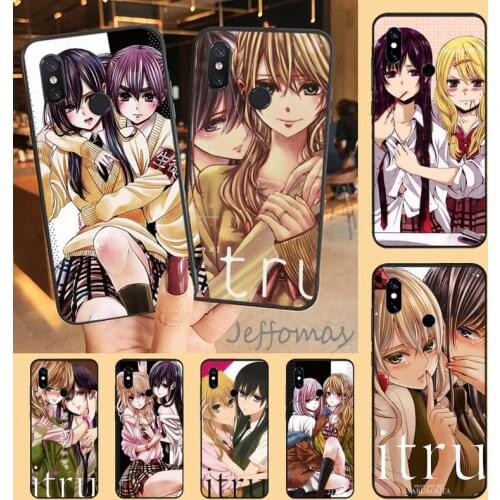 Lesbian Citrus Yuzu Aihara Mei Phone Case For Xiaomi Redmi note 7 8 9 t max3 s 10 pro lite coque shell cover funda