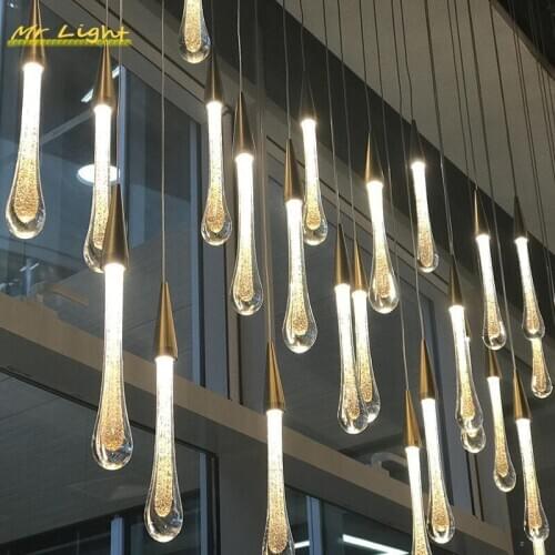 Dr.Decor Crystal Pendant Lights