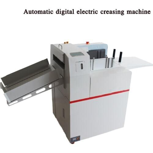 Electric folding machine automatic creasing machine RD360 automatic paper feeding crease machine digital touch screen