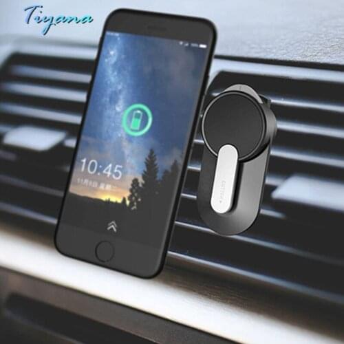New 4 In 1 Car Aromatherapy Magnetic Mobile Phone Holder Invisible Escape Safety Hammer Cutter For Conditioning Air Outlet 5
