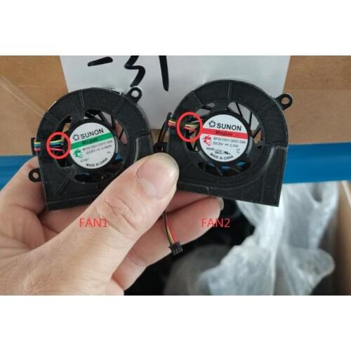 New laptop CPU cooling fan Cooler for MF50130V1-C01C-S9A 0.98W MF50130V1-Q00C-G9A 2.0W