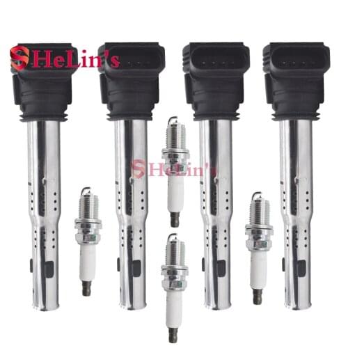 06D905115 06D905115A 06D905115J 06E905115 06E905115A Ignition Coil For AUDI A4 A5 A6 A7 A8 Q7 R8 2.0 2.4 2.8 3.0 3.2 4.2 5.2 FSI