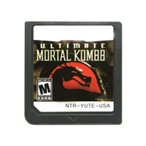 Superior Game Cartridge Console Card US Version Memory Card for Nintendo DS 3DS 2DS Mortal Kombb ENG FRA GER ITA ESP