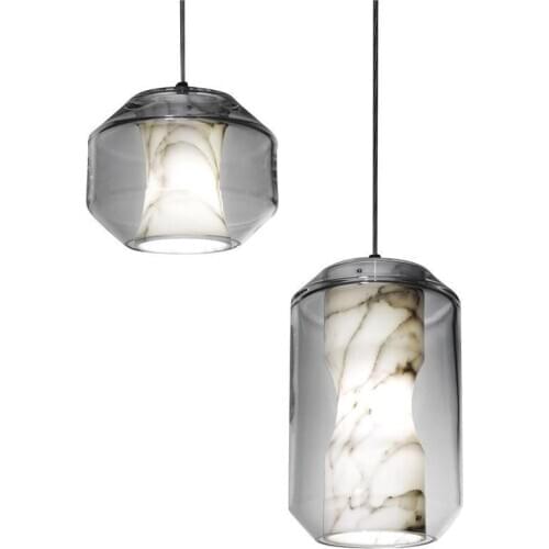 Nordic marble marble droplight designer example room dining room lamps and lanterns of bedroom the head of a bed