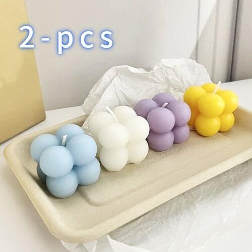 2pcs decorative candles scented candles soy wax candles holiday decoration wedding party velas decorativas свечи для декора