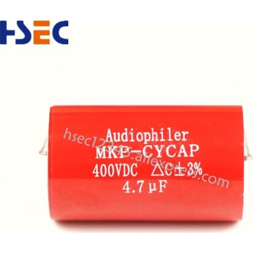 5pcs free shipping 2.2uF/4.7uF 400V MKP Tubular Capacitor MKP-kondensotor MKP 2.2UF/ 4.7UF 400V Capacitor