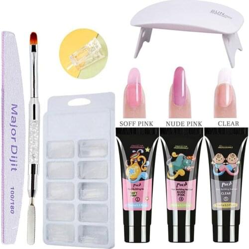 15ml UV Nail Design Art Builder Gel Long Lasting Quick Dry Manicure Tool Kits nail supplies for professionals