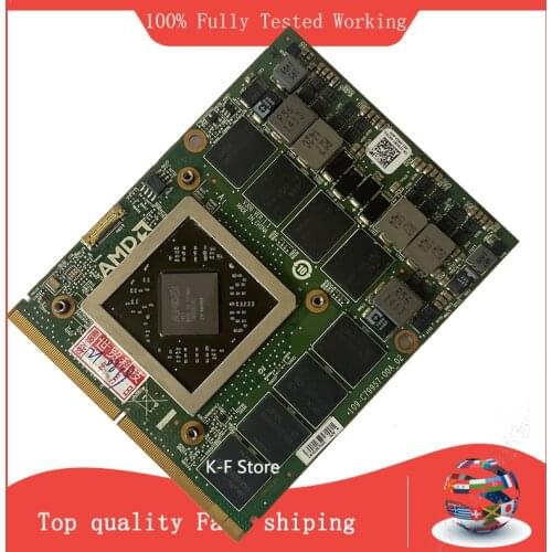 HD8970 HD8970M GDDR5 4GB Vedio Graphics Card With X-Bracket 216-0847000 For Dell Alienware M15X M17X M18X HP 8770W 8760W