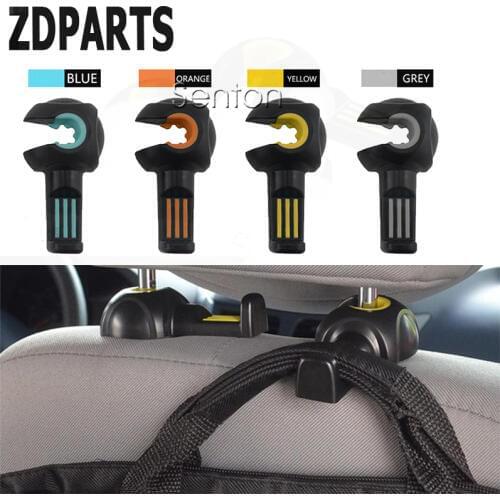 ZDPARTS 2pc Auto Fastener Clip Car Seat back Hook Trunk Holder For Ford Focus 2 3 Fiesta Mondeo Chevrolet Cruze Jeep Renegade