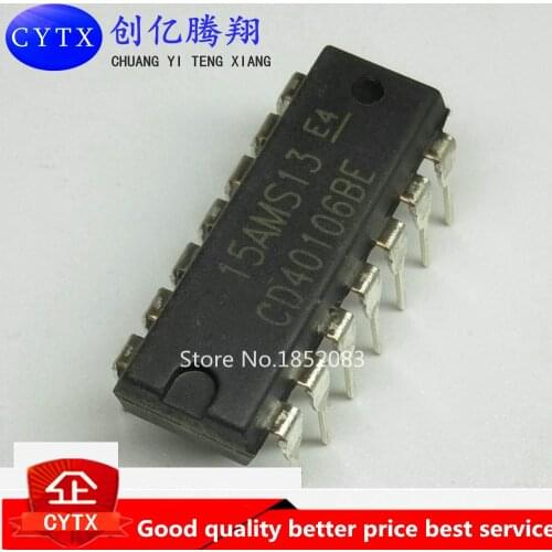 10PCS CD40106 CD40106BE DIP-14